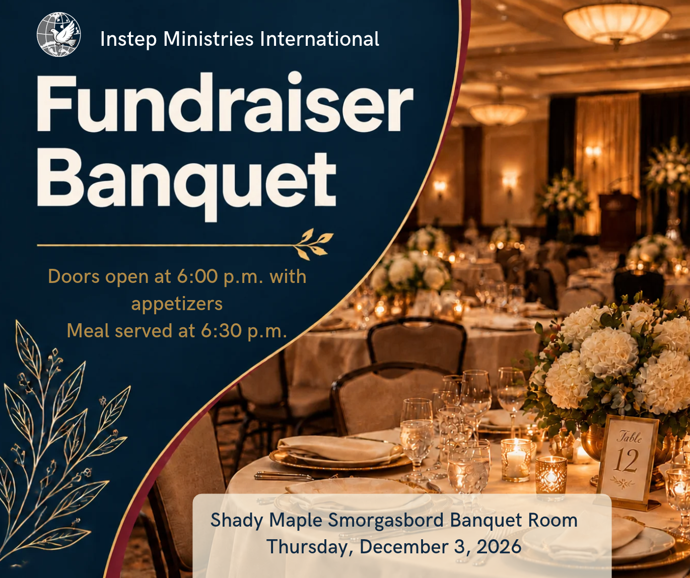 Instep Fundraiser Banquet 2026
